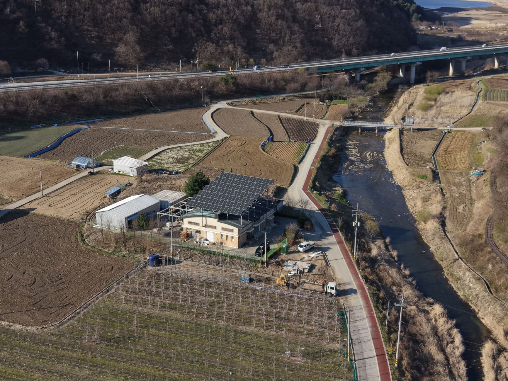 South Korea solar farms