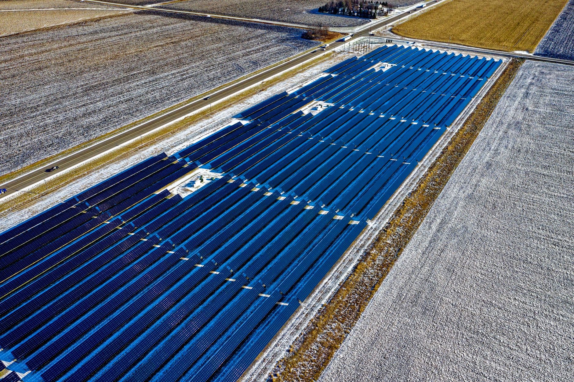 vertical solar panels