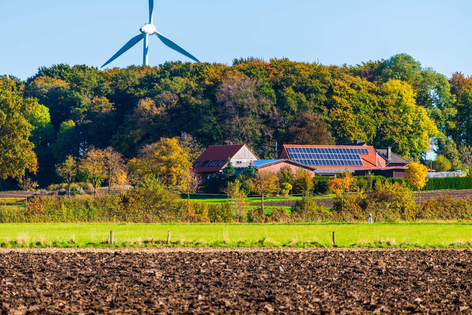 agrivoltaic farm