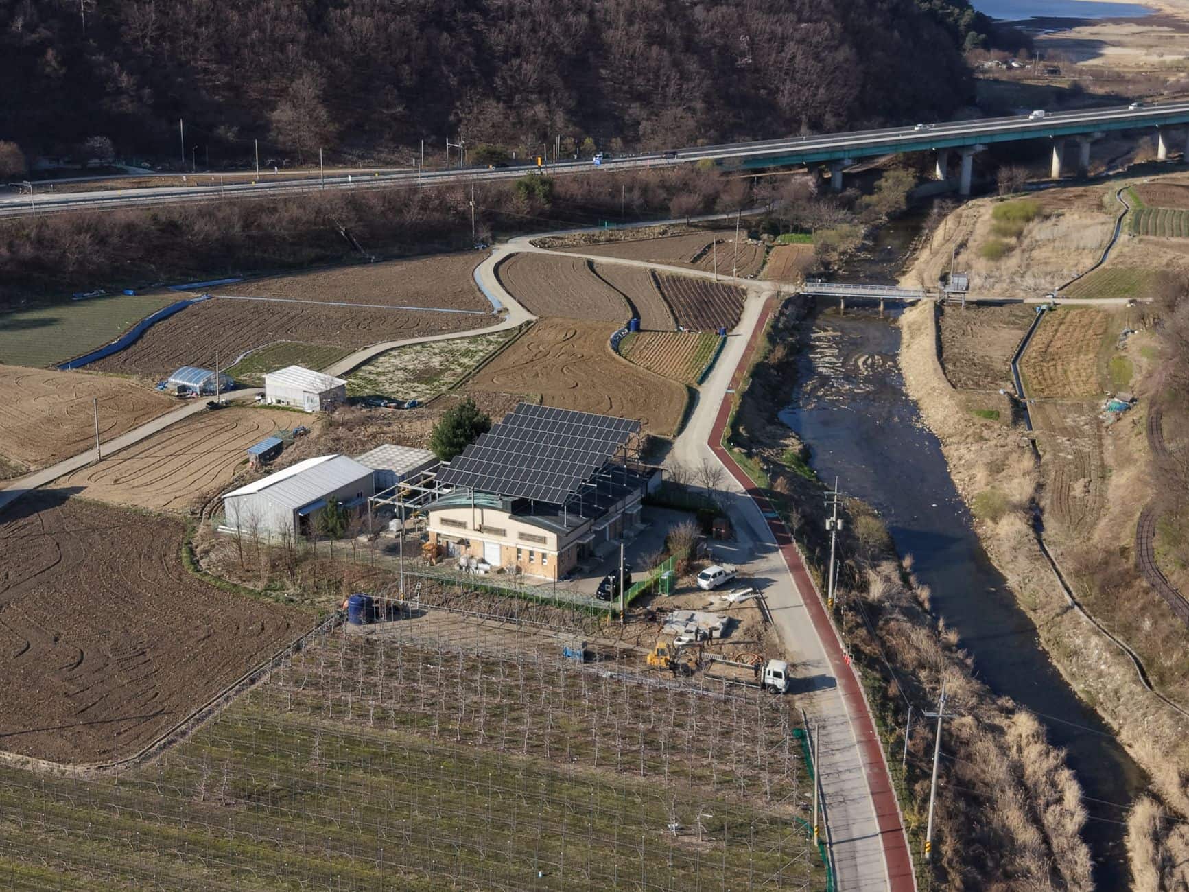 South Korea solar farms